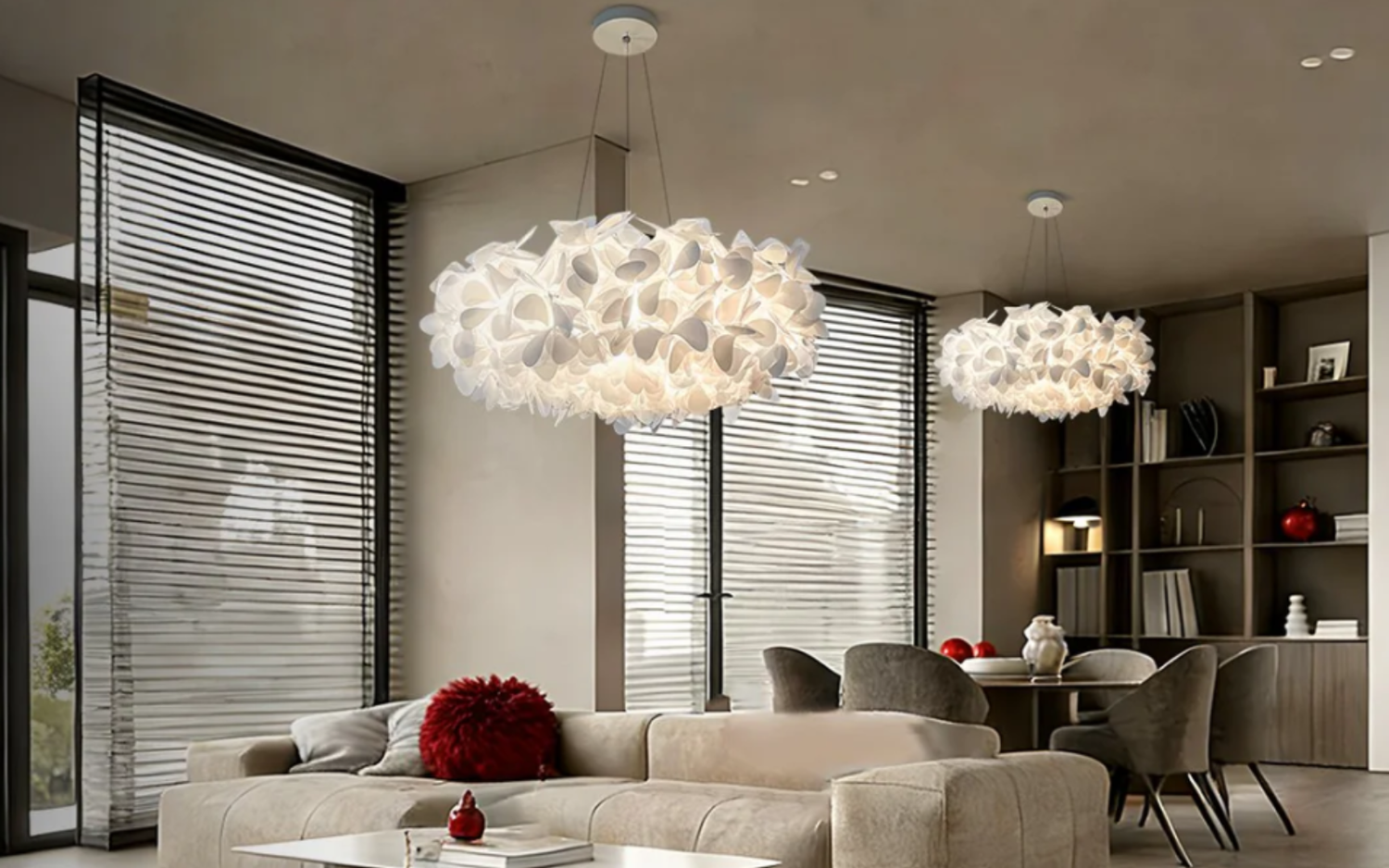 Antizer Floral Chandelier Lighting