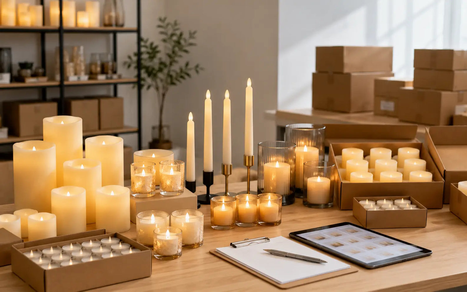 How to Choose Wholesale Flameless Candles for Your Business