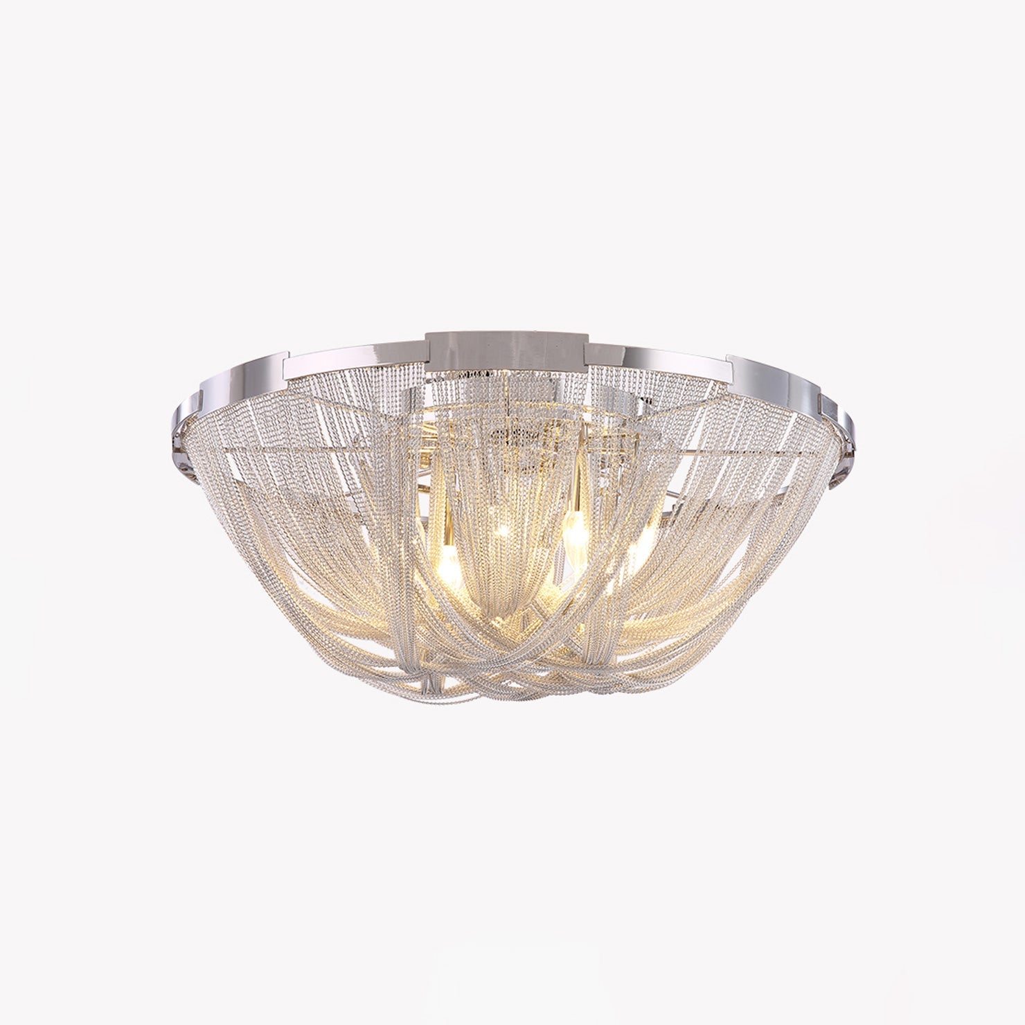 Antizer Luxury Chain Tassel Ceiling Light