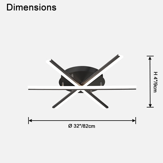 Antizer Modern Multi Light Stick Ceiling Light