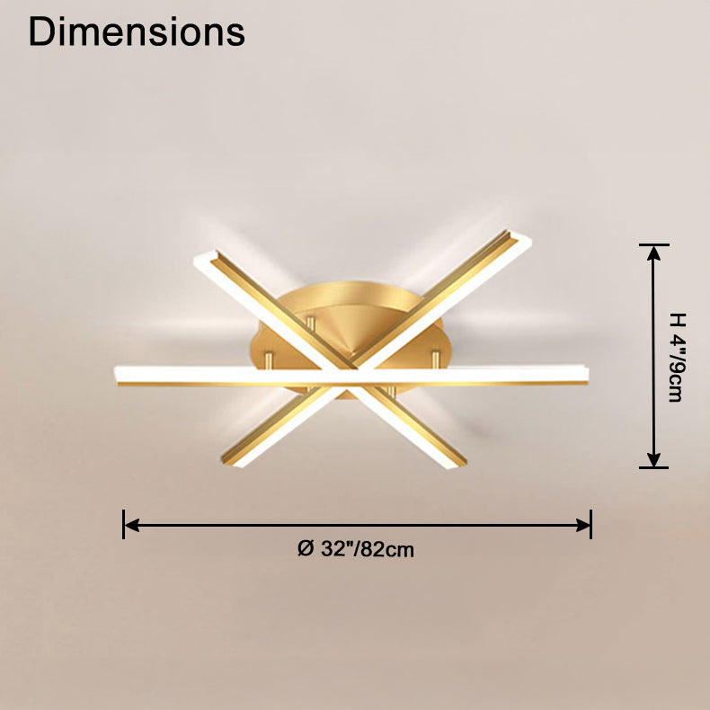 Antizer Modern Multi Light Stick Ceiling Light