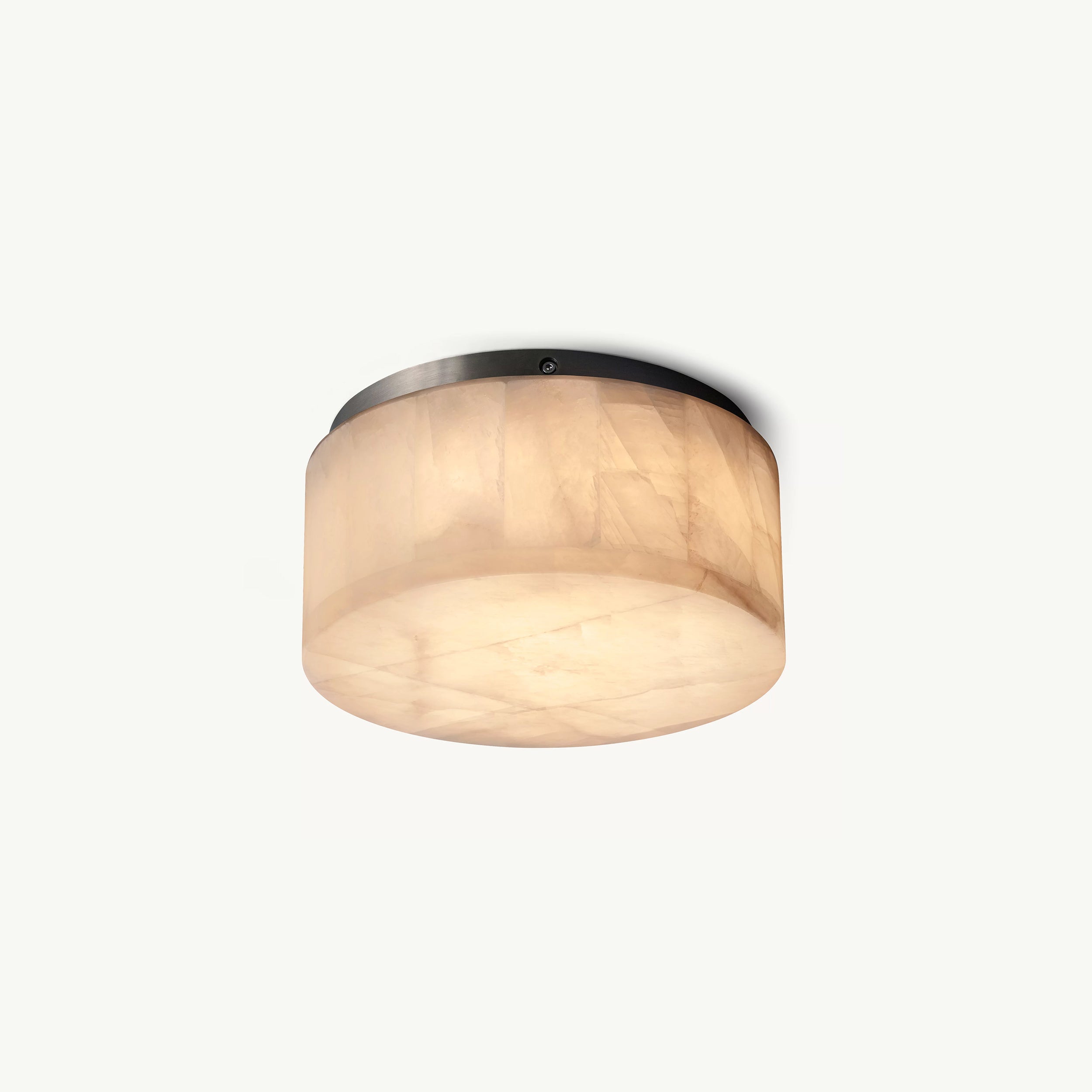 Antizer Minimalist Round Alabaster Ceiling Light