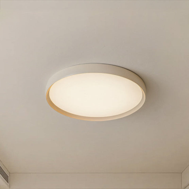 Antizer Minimalist Flat Round Flush Mount Ceiling Light