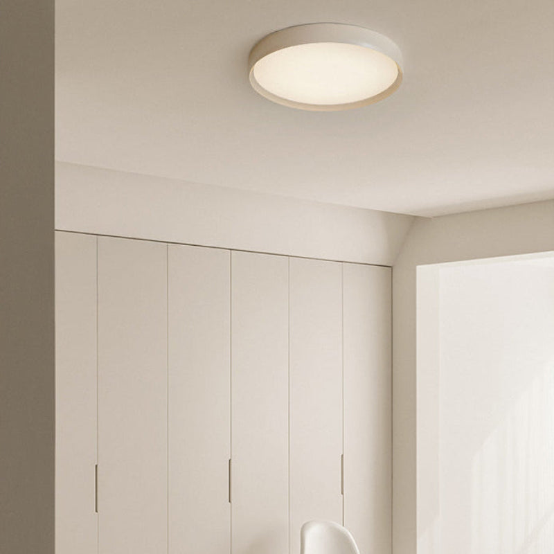Antizer Minimalist Flat Round Flush Mount Ceiling Light