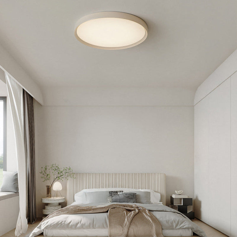 Antizer Minimalist Flat Round Flush Mount Ceiling Light