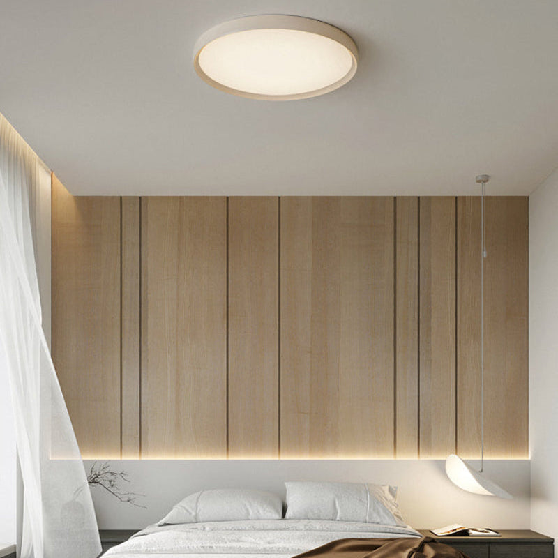 Antizer Minimalist Flat Round Flush Mount Ceiling Light