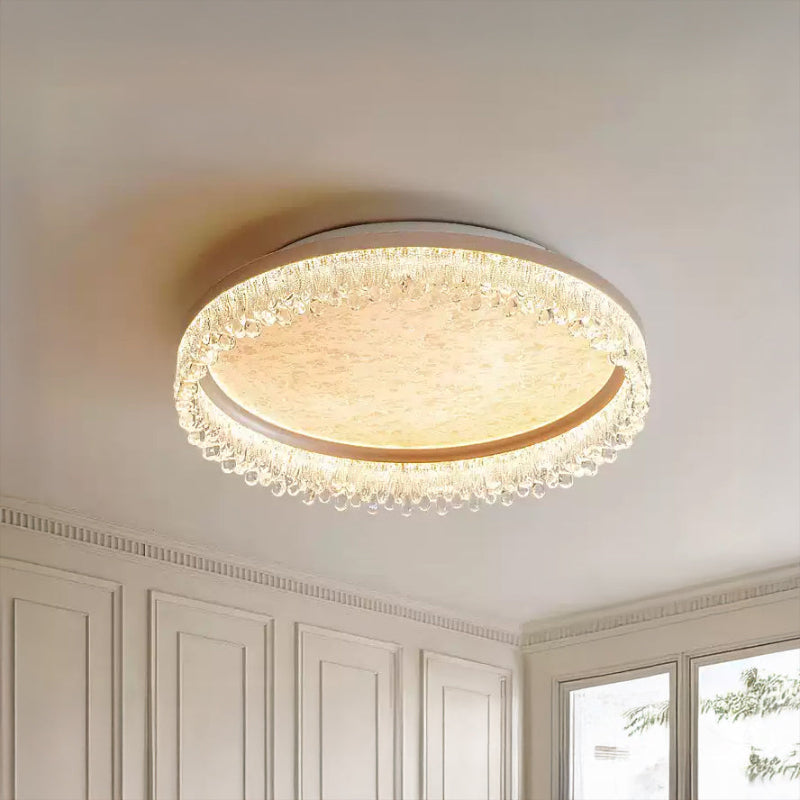 Antizer Modern Round Raindrop Acrylic Ceiling Light