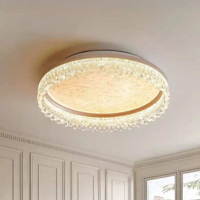 Antizer Modern Round Raindrop Acrylic Ceiling Light