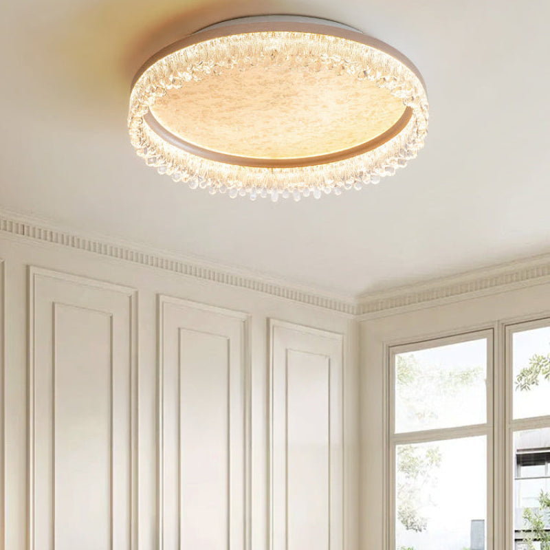 Antizer Modern Round Raindrop Acrylic Ceiling Light