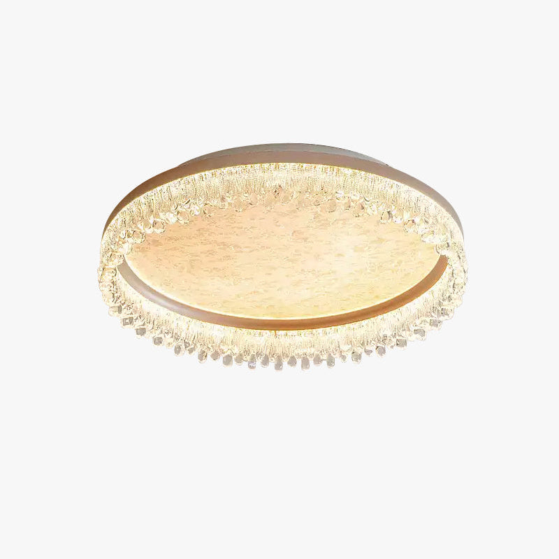 Antizer Modern Round Raindrop Acrylic Ceiling Light