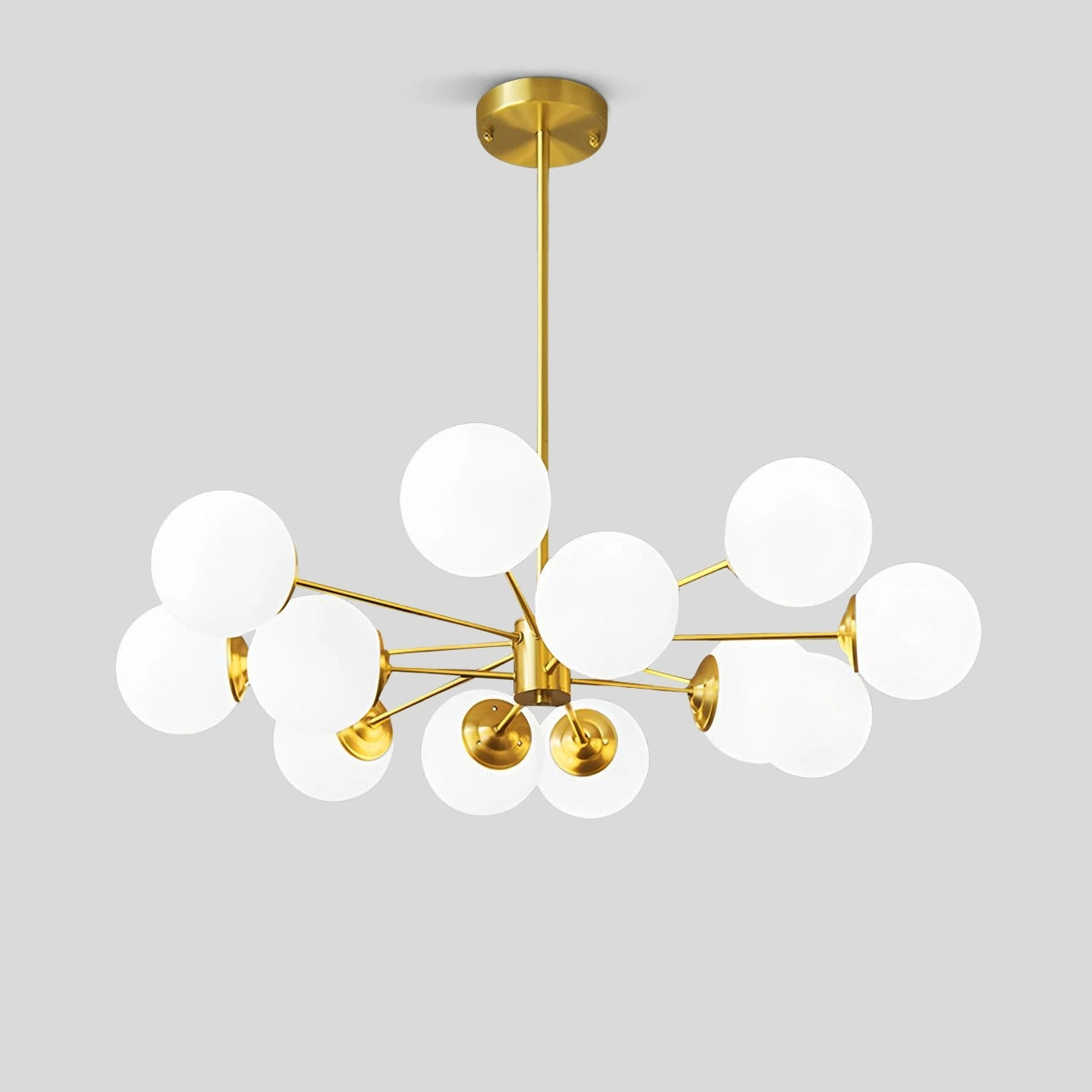 Antizer Melanie Glass Bubble Chandelier 12 Heads