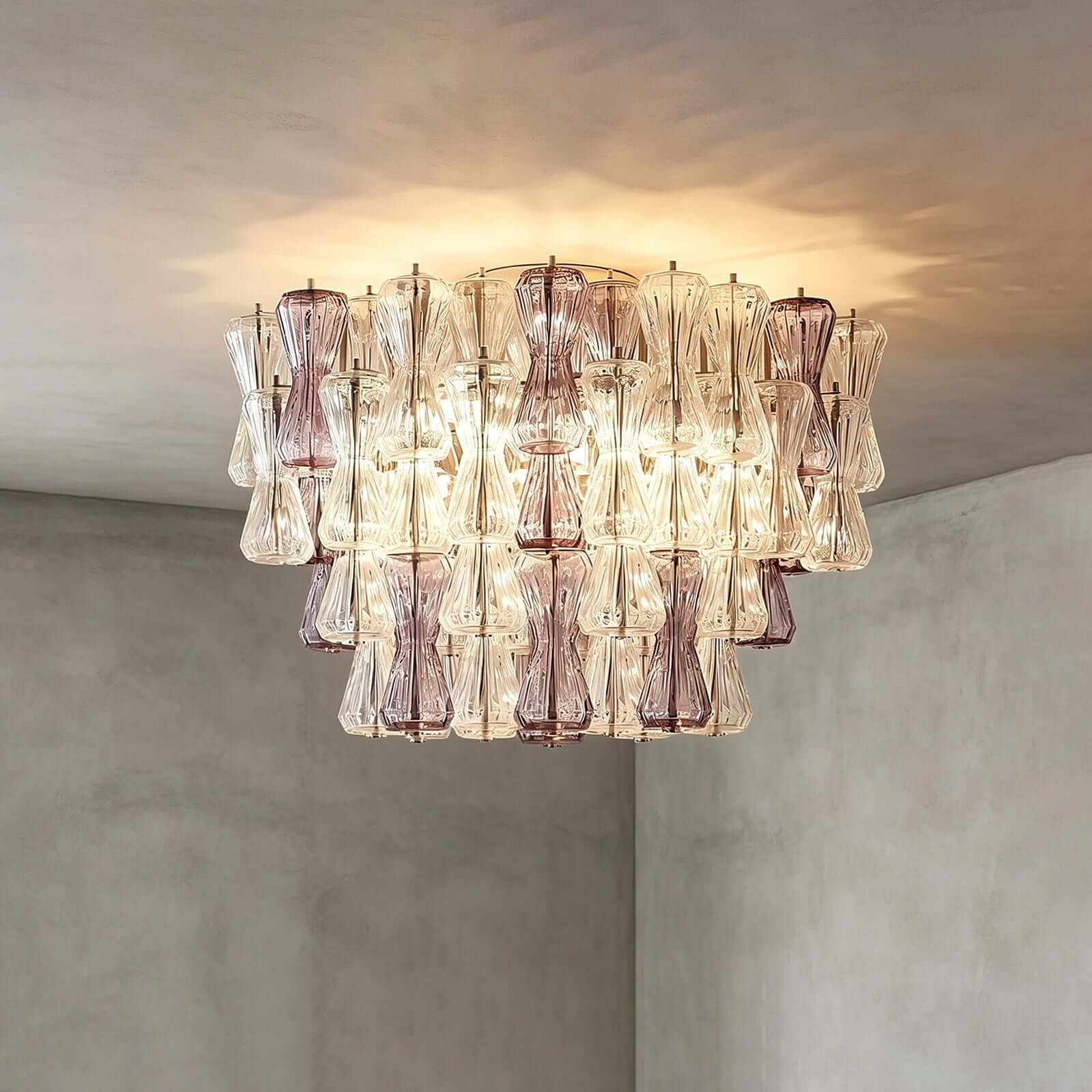 Antizer Modern Murano Glass Ceiling Light