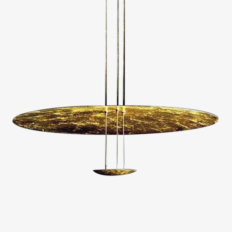 WOMO Gold Disc Pendant Light-WM2476