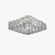 Antizer Modern Square Crystal LED Ceiling Light