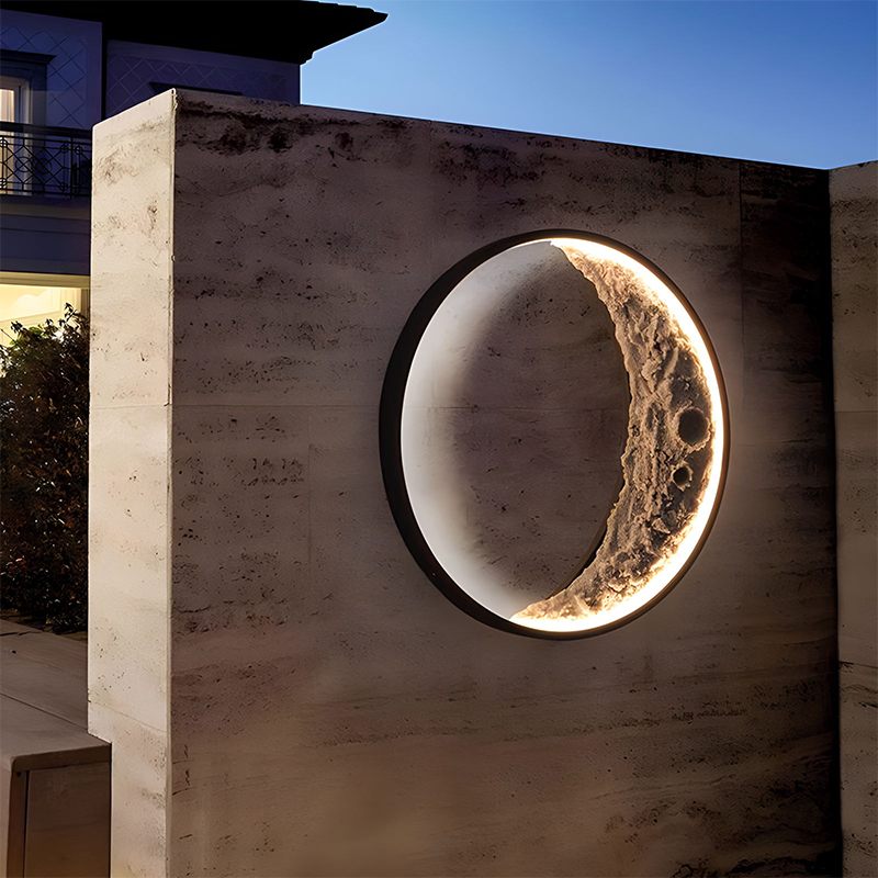 Antizer Crescent Moon Wall Sconce for Hallway