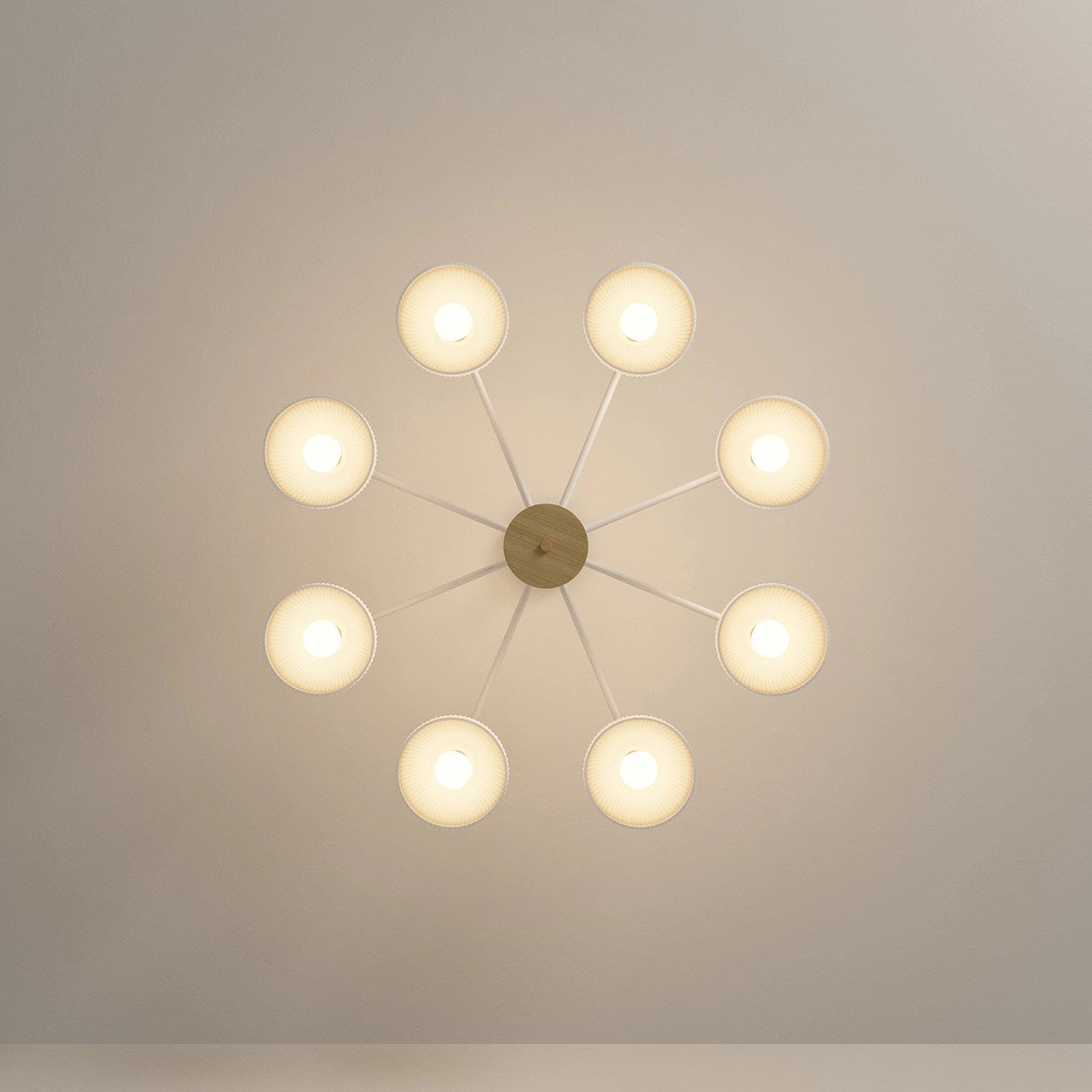 Antizer American Country Retro Living Room Chandelier
