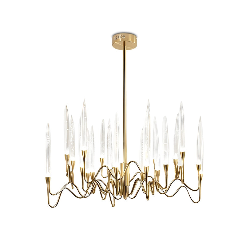 Antizer Modern Branch Chandelier & Floor Lamp 24 Heads-100cm / 39.37"