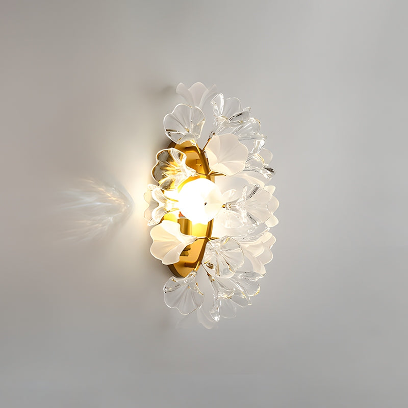 Antizer Nordic Light Luxury Ring Creative Chandelier Wall Lamp-Ф26cm / 10.24" × H48cm / 18.90" Tricolor Dimming