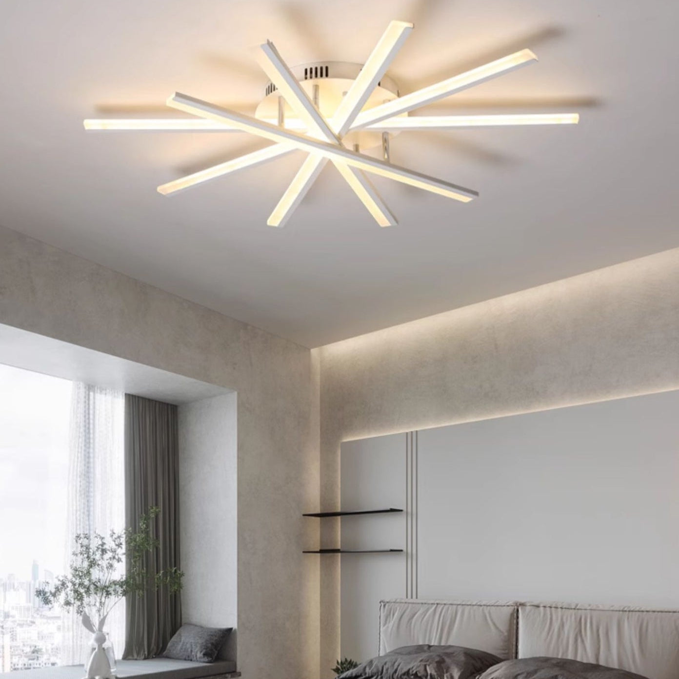 Antizer Modern Multi Light Stick Ceiling Light
