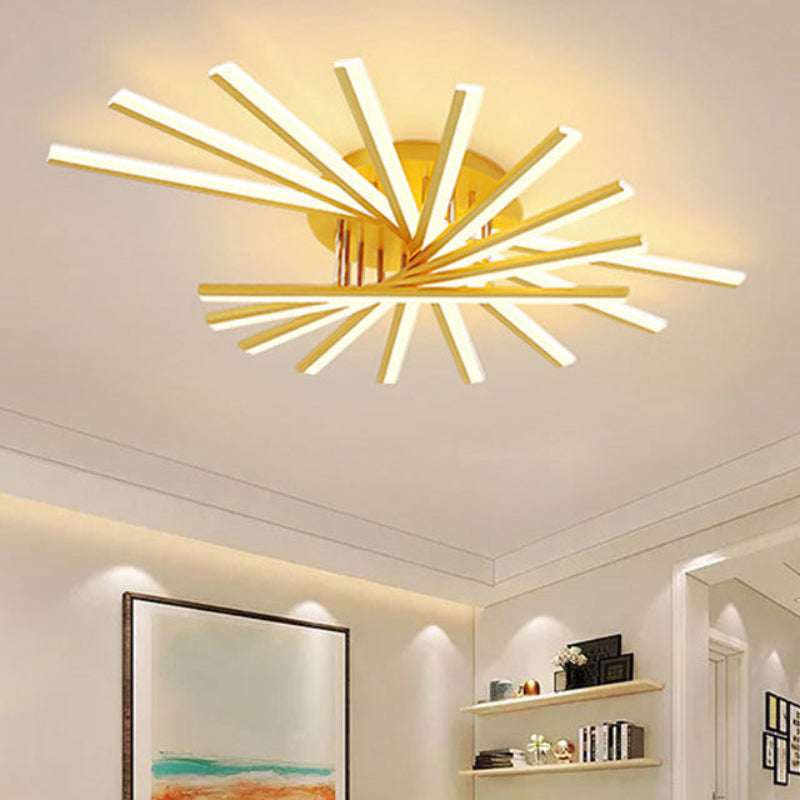 Antizer Modern Multi Light Stick Ceiling Light