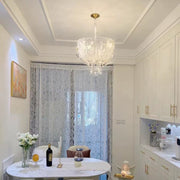 Antizer French Crystal Bead Chandelier