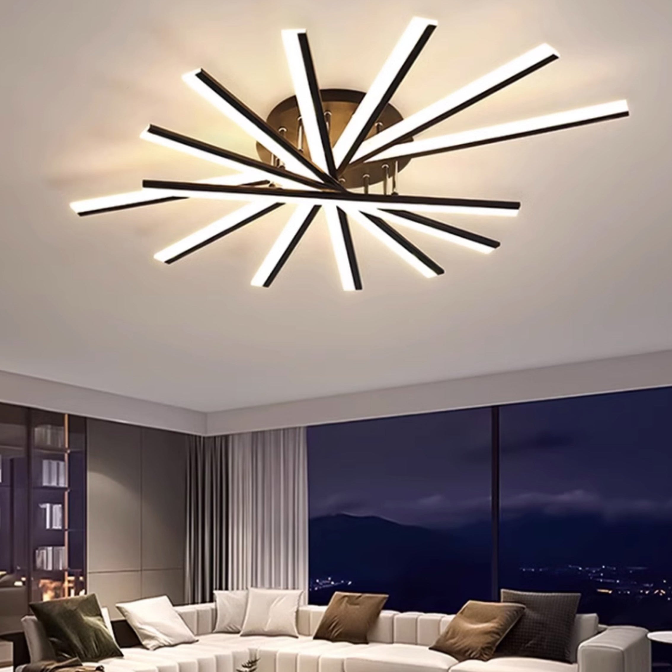 Antizer Modern Multi Light Stick Ceiling Light