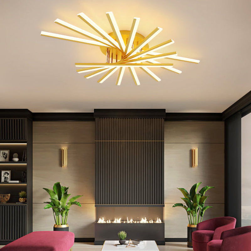 Antizer Modern Multi Light Stick Ceiling Light