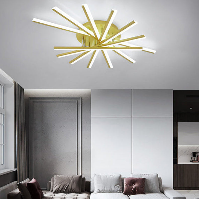 Antizer Modern Multi Light Stick Ceiling Light