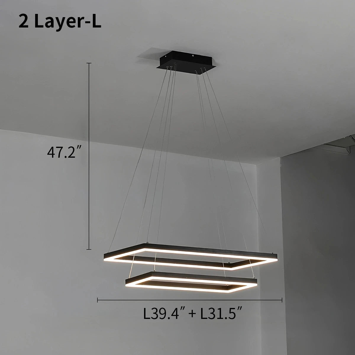 wireless ceiling chandelier