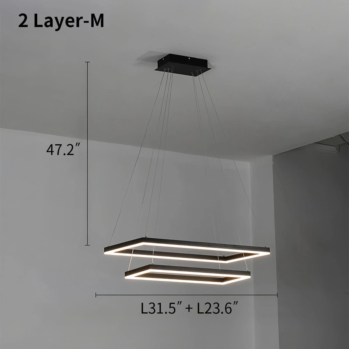 wireless ceiling chandelier
