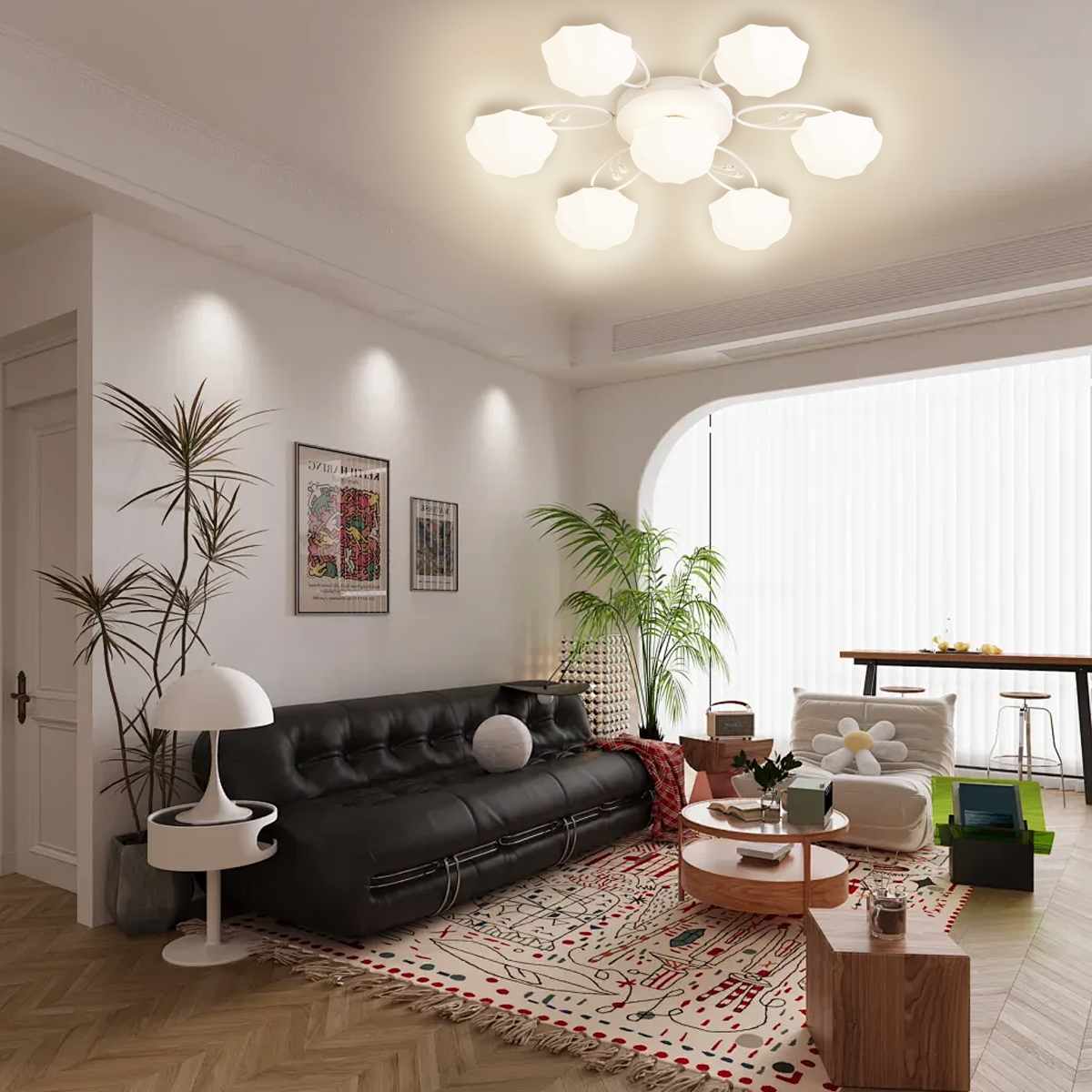 Antizer Light Luxury French Bud Ceiling Lamp