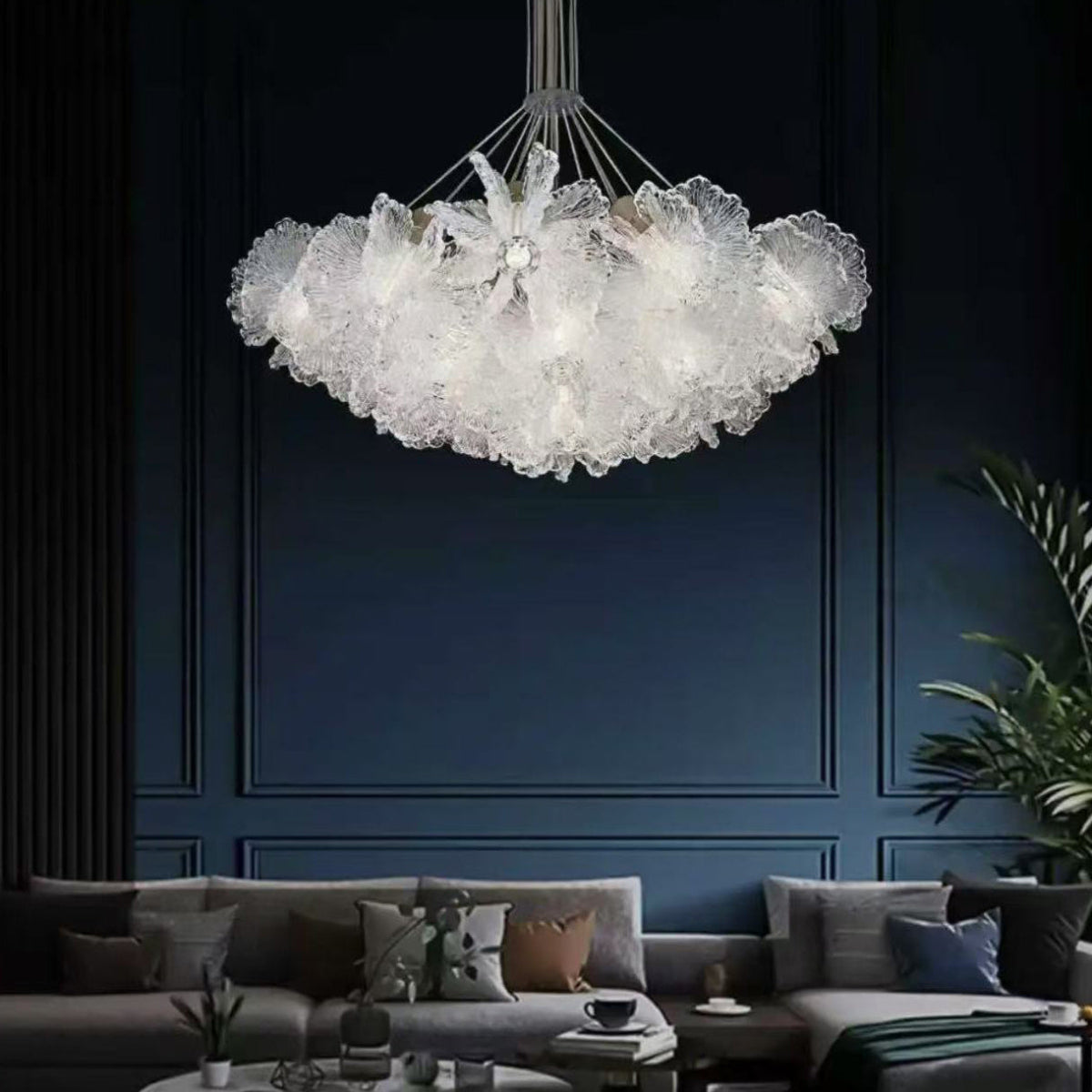 Antizer Modern Acrylic Cloud Chandelier