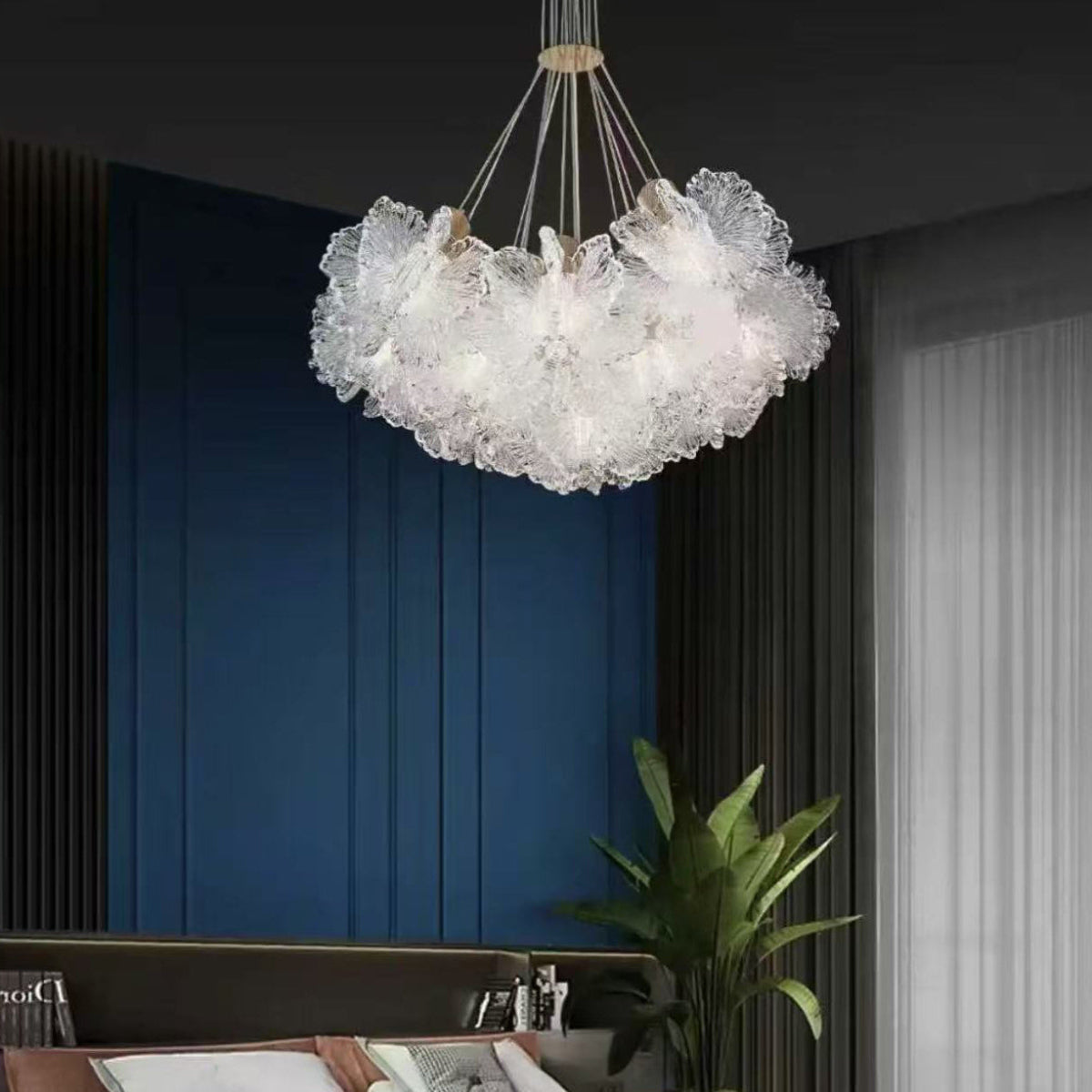 Antizer Modern Acrylic Cloud Chandelier
