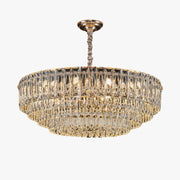 Antizer Modern Luxury Stepped Crystal Chandelier