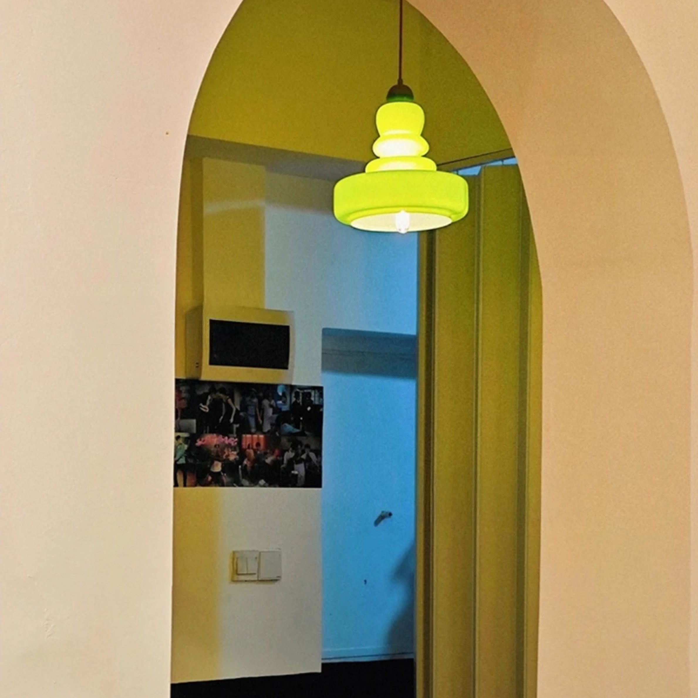 Antizer Bauhaus Colorful Gourd Pendant Light