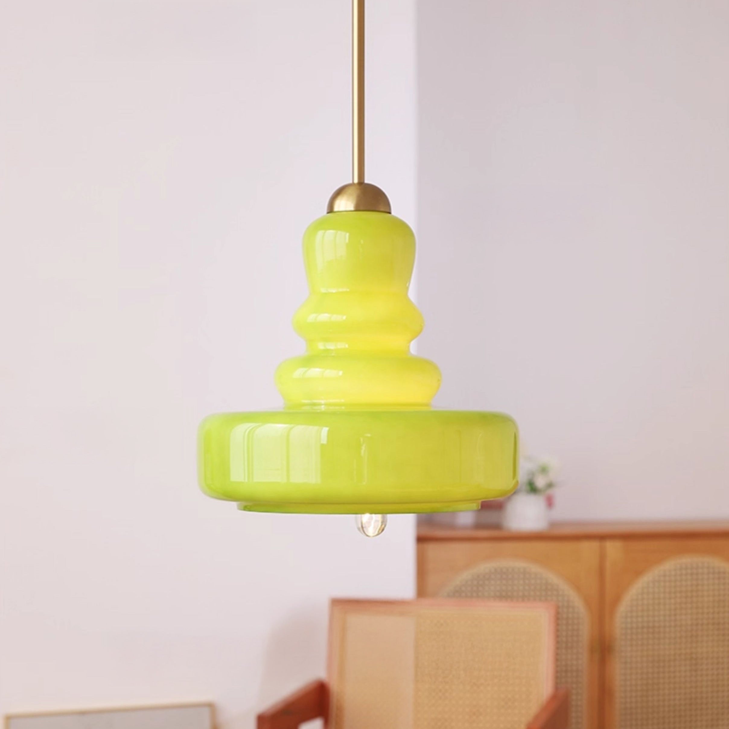 Antizer Bauhaus Colorful Gourd Pendant Light