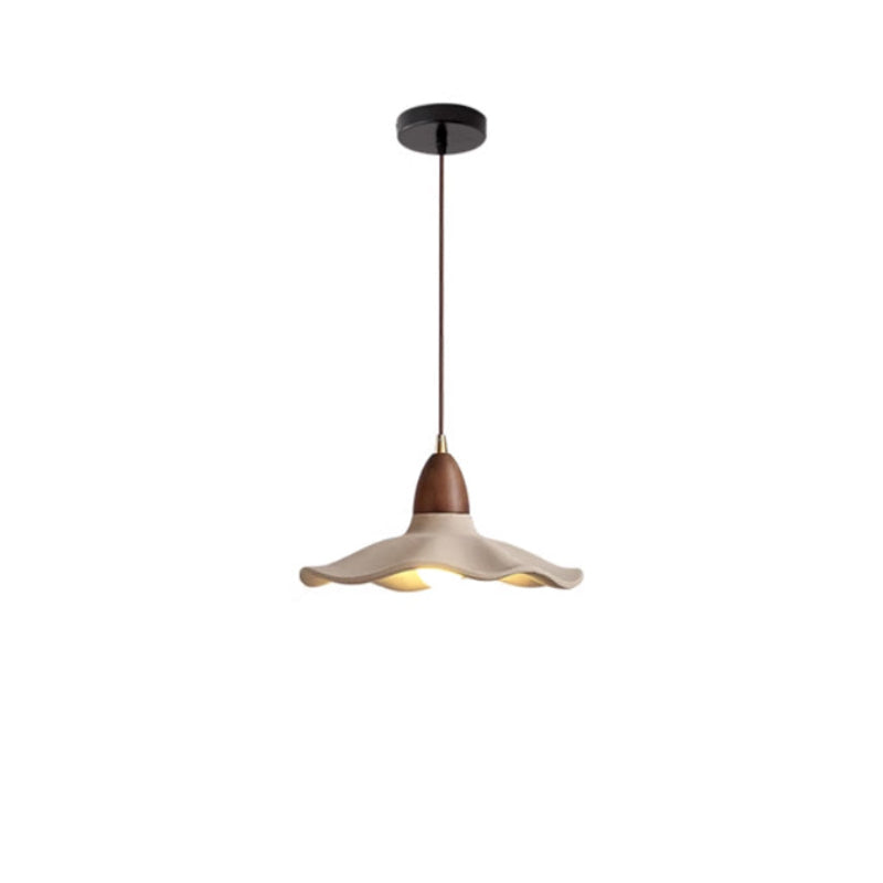 Antizer Modern Wavy Concrete Pendant Light
