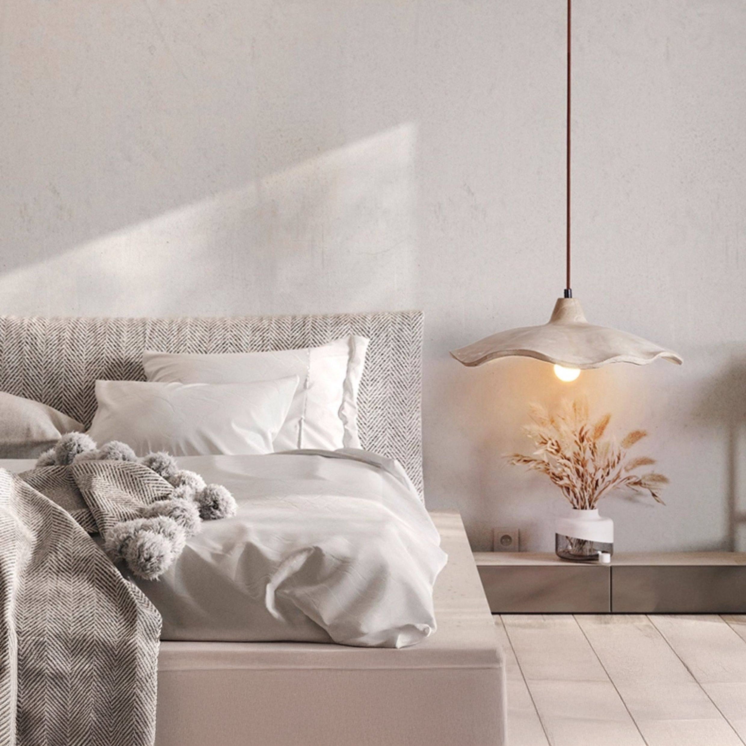 Antizer Modern Flower Cement Pendant Light