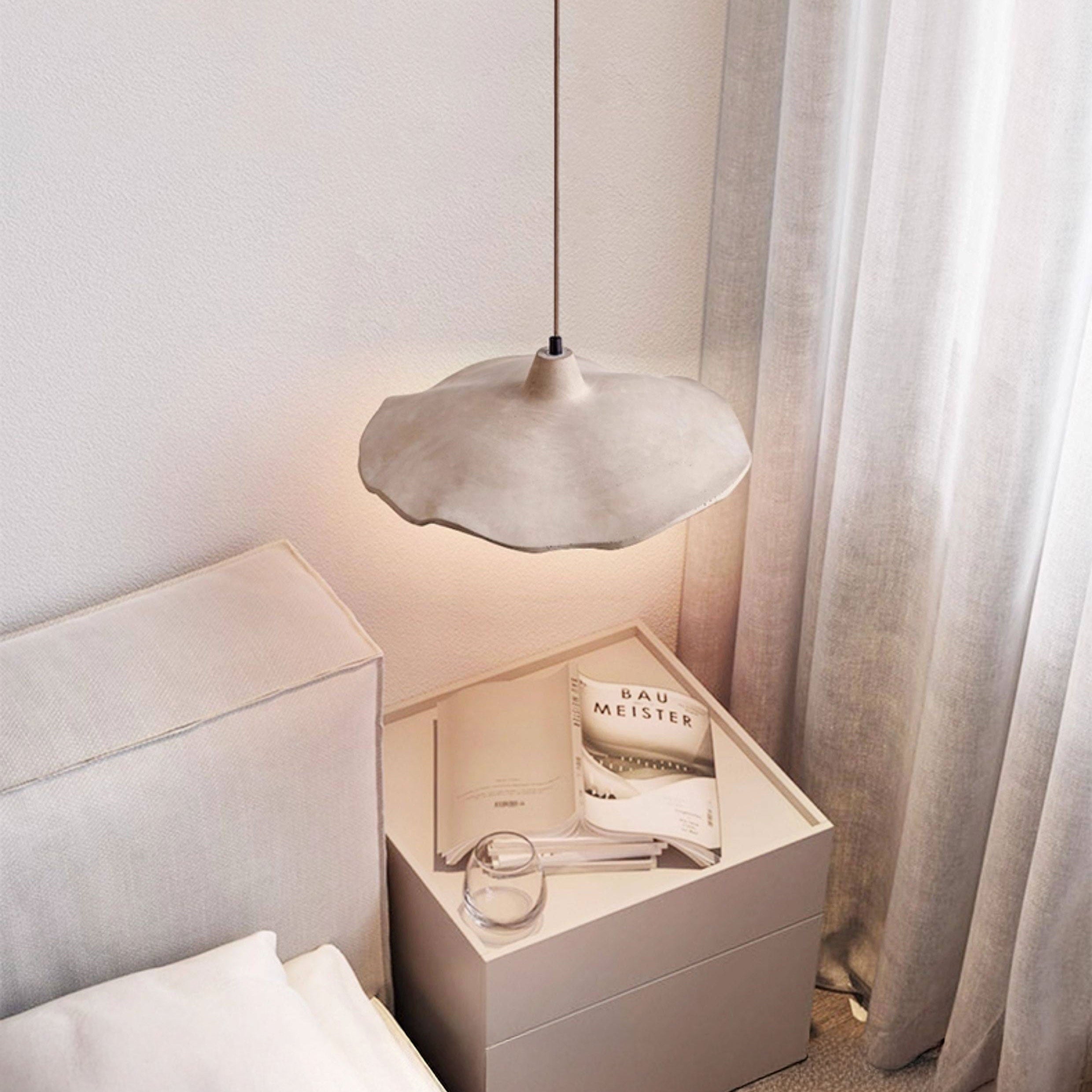 Antizer Modern Flower Cement Pendant Light