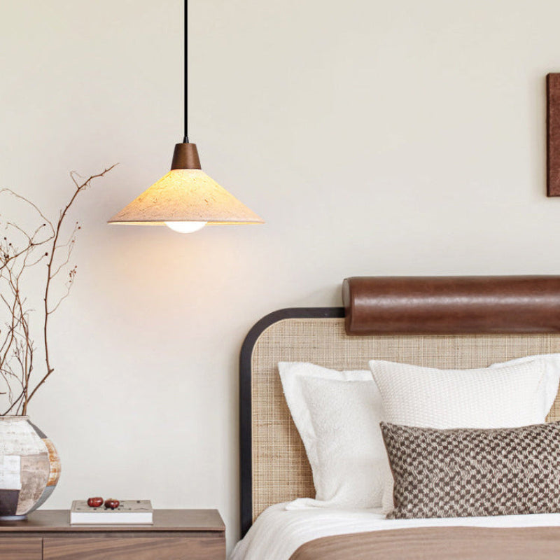 Antizer Minimalism Pice Paper Cone Pendant Light