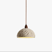 Antizer Sculptural Cement Dome Pendant Light