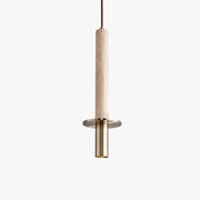 Antizer Travertine Long Cylinder Pendant Light