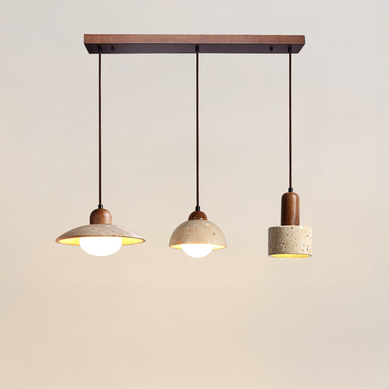 Antizer Multiple Combinations Travertine Pendant Light