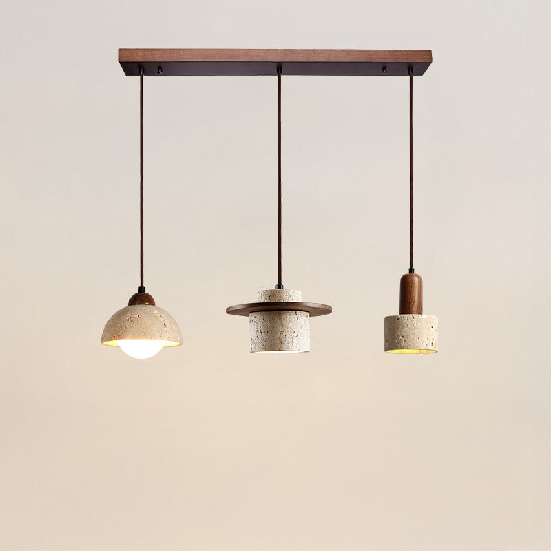 Antizer Multiple Combinations Travertine Pendant Light
