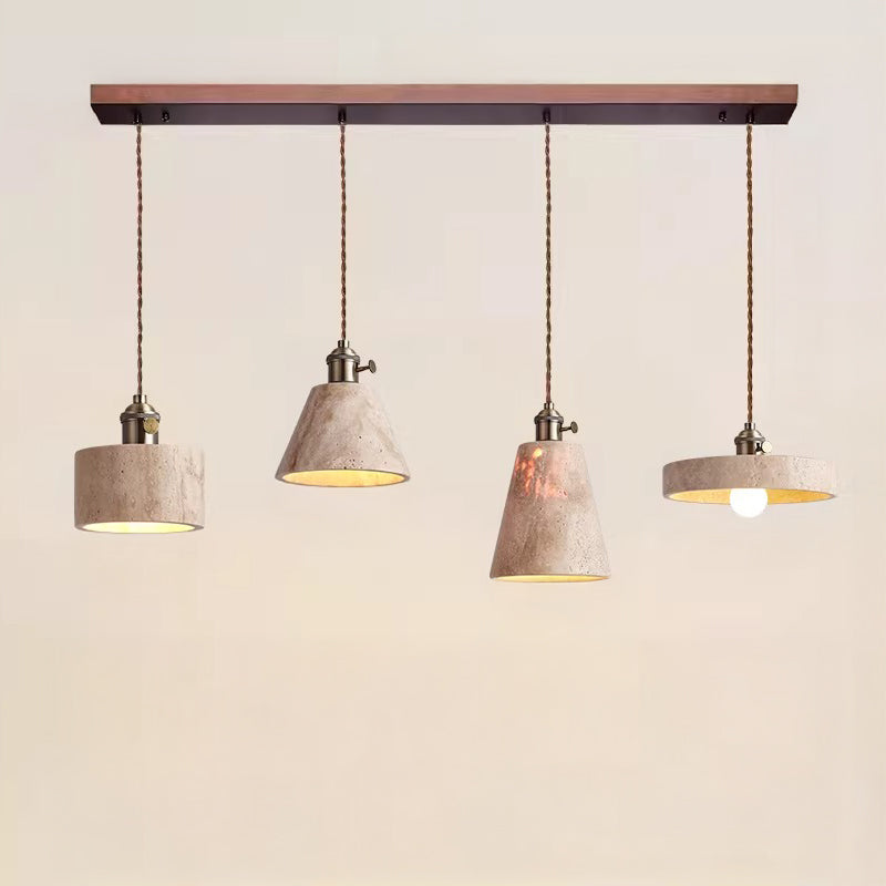 Antizer Multiple Combinations Travertine Pendant Light