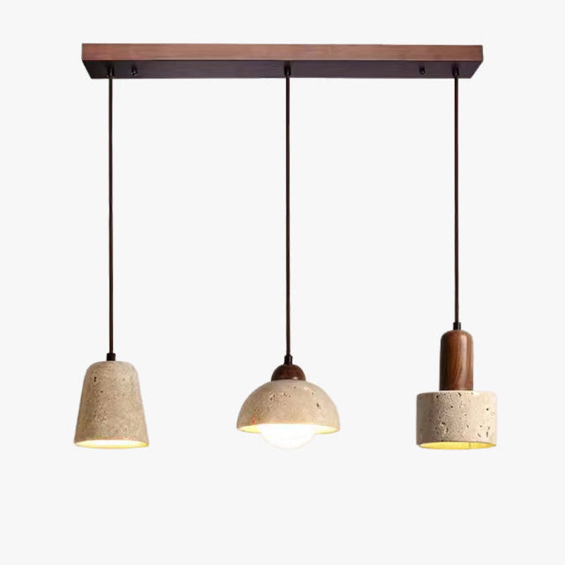 Antizer Multiple Combinations Travertine Pendant Light