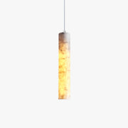 Antizer Modern Minimalism Cylinder Alabaster Pendant Light