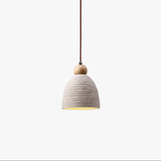 Antizer Modern Texture Cement Dome Pendant Light
