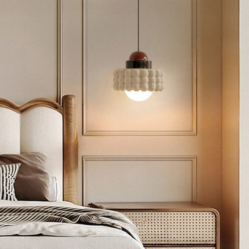 Antizer Modern Cylinder Resin Pendant Light