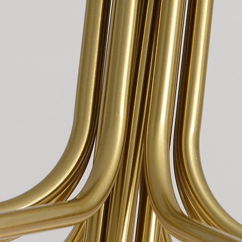 Antizer Modern Frosted Glass Globe Chandelier